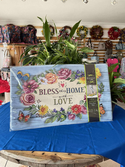 Bless This Home With Love Comfort Mat