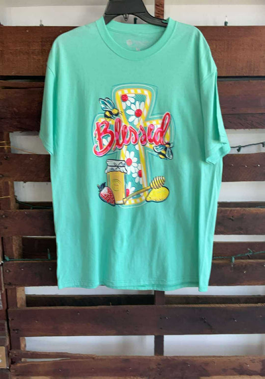 Blessed Cross & Honey T-Shirt