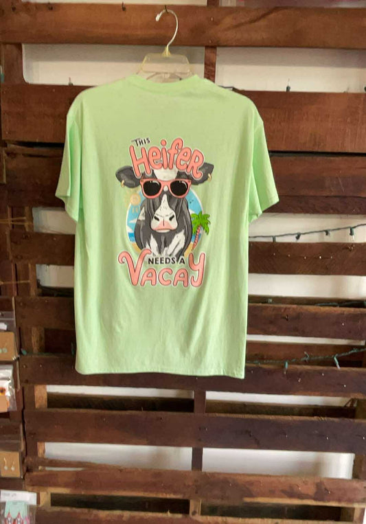 This Heifer Needs A Vacay T-Shirt