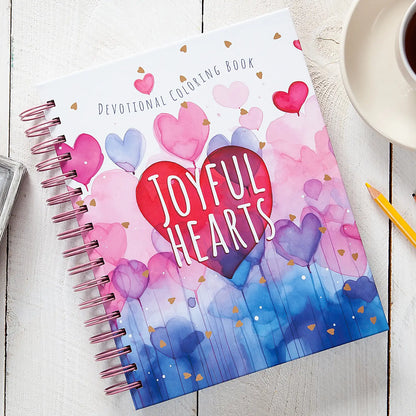 Joyful Hearts (Devotional Coloring Book)