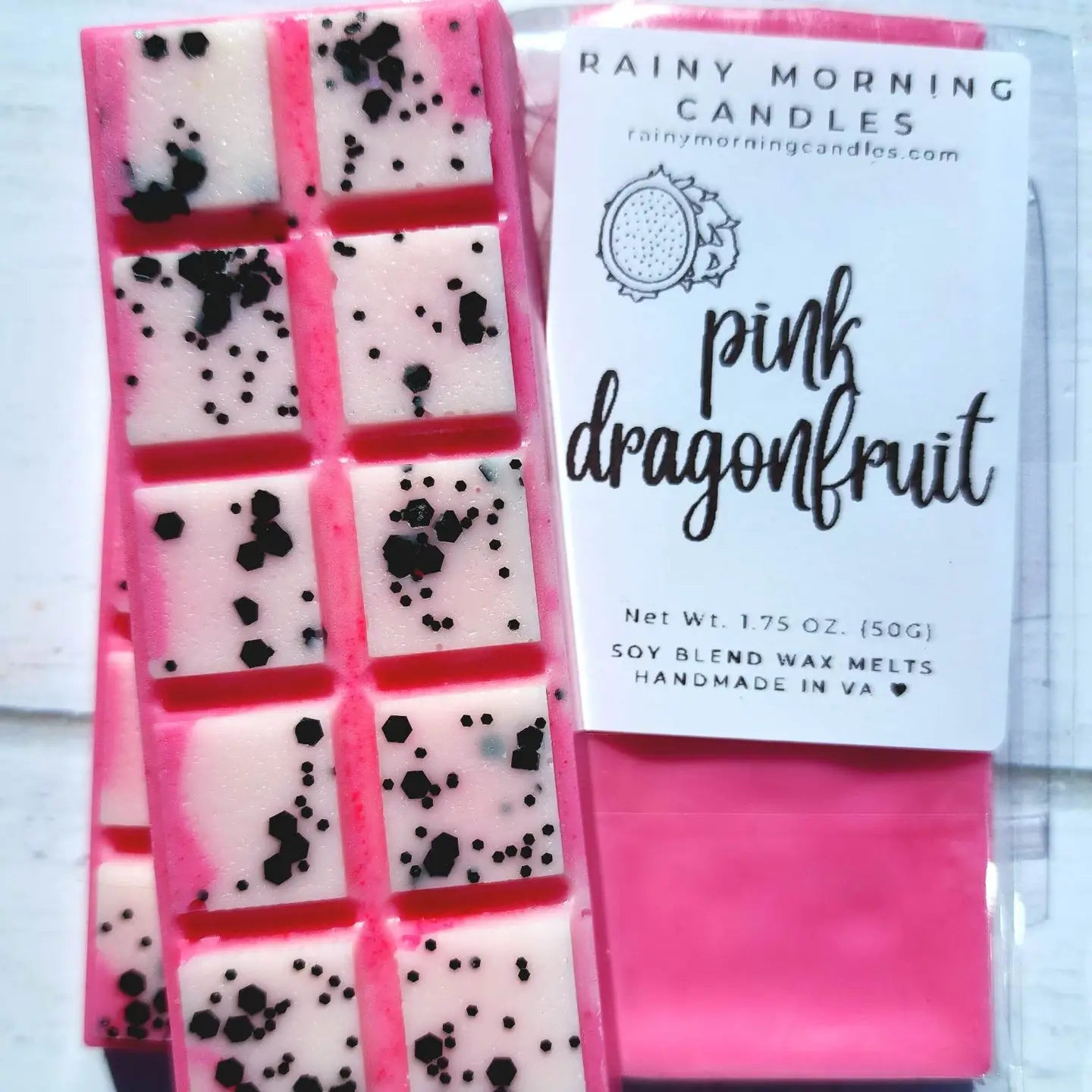 Pink Dragonfruit Snap Bar Wax Melts