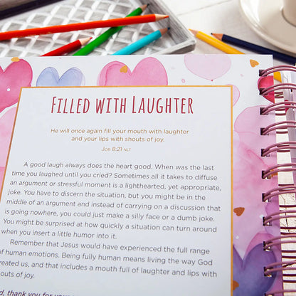 Joyful Hearts (Devotional Coloring Book)