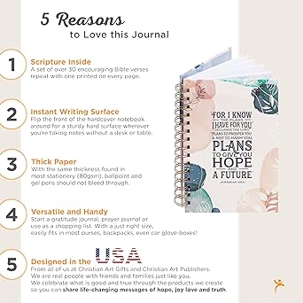 Jeremiah 29:11 Spiralbound Notebook