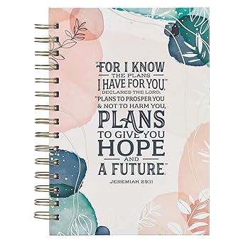 Jeremiah 29:11 Spiralbound Notebook