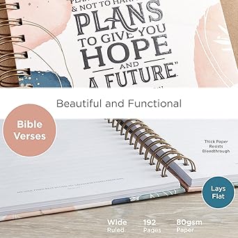 Jeremiah 29:11 Spiralbound Notebook