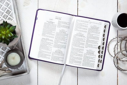 KJV Holy Bible - Purple