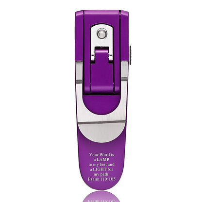 Book Light Purple Your Word Is A Lamp Ps. 119:105