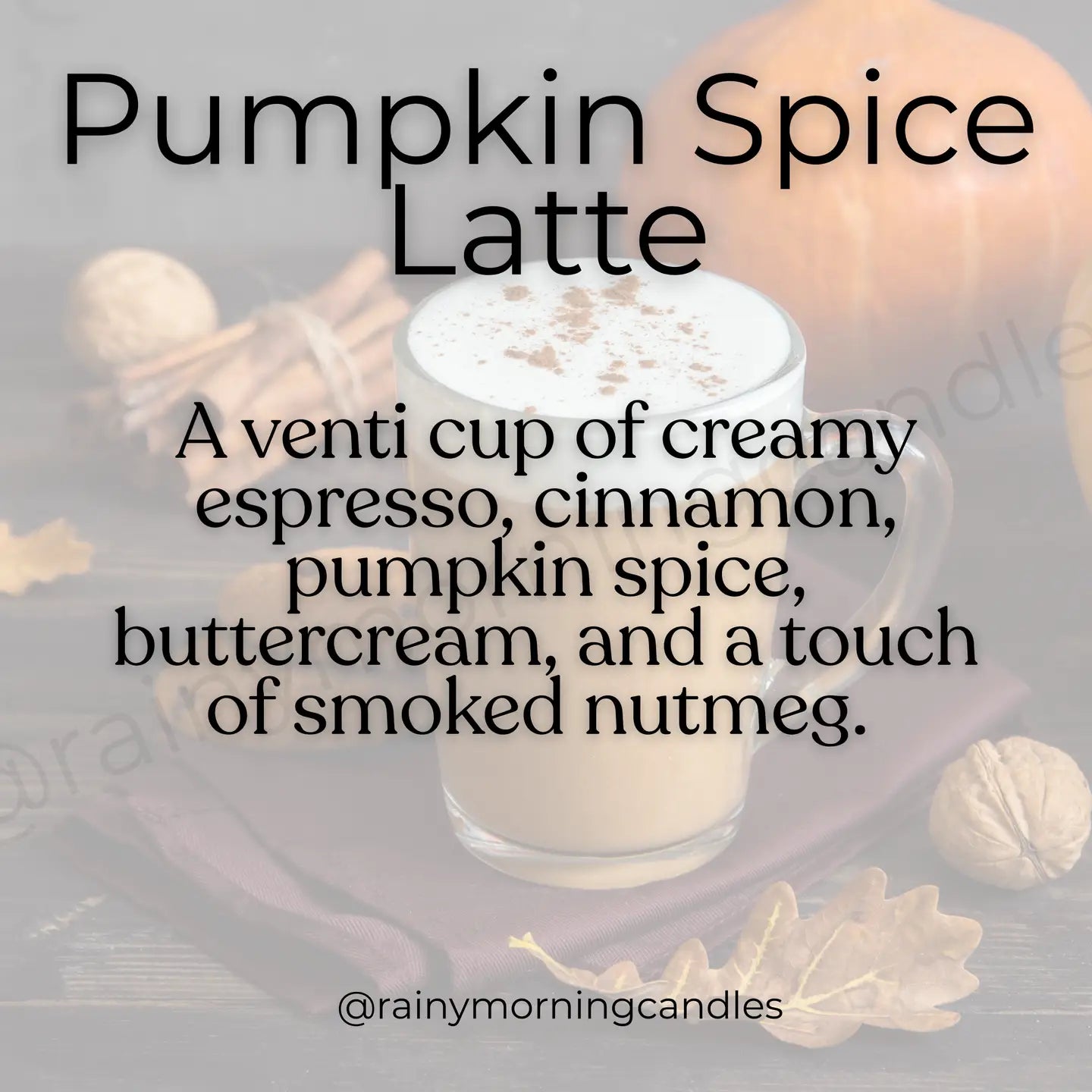 Pumpkin Spice Latte | Fall Snap Bar Wax Melts