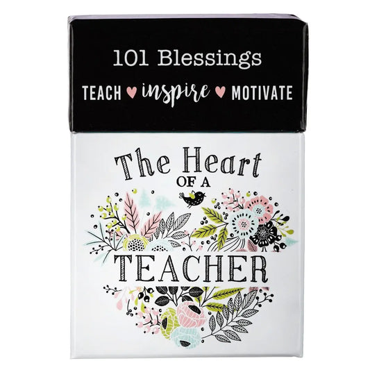Box of Blessings Heart of A Teacher Scripture Cards