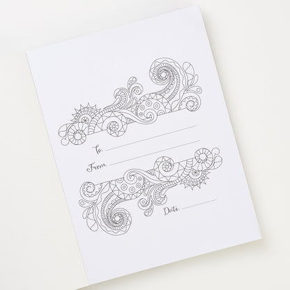 The Psalms in Color Coloring Book