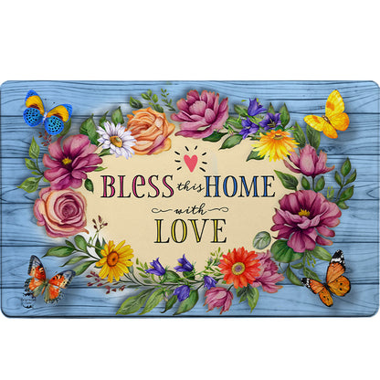 Bless This Home With Love Comfort Mat