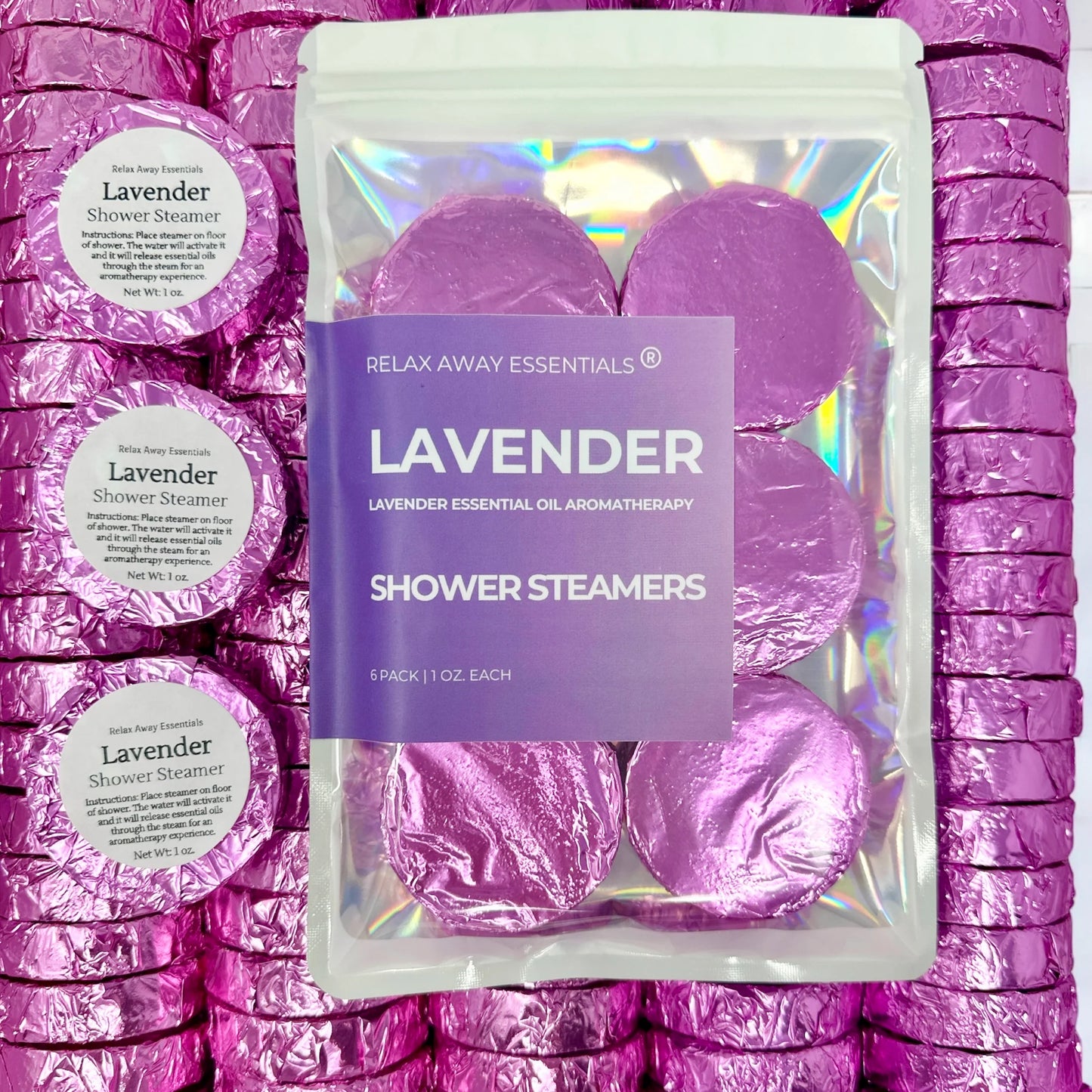 Lavender Shower Steamers 6 Pack