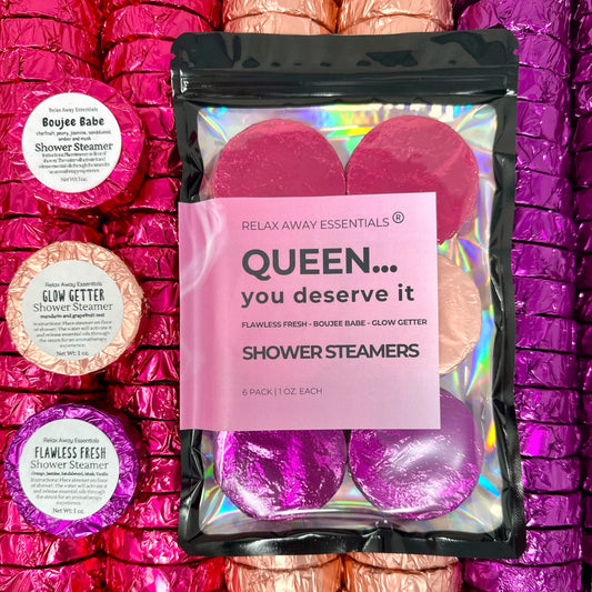 Queen... You Deserve it Shower Steamers 6 Pack