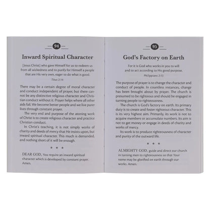 Mini Devotions the Power of Prayer