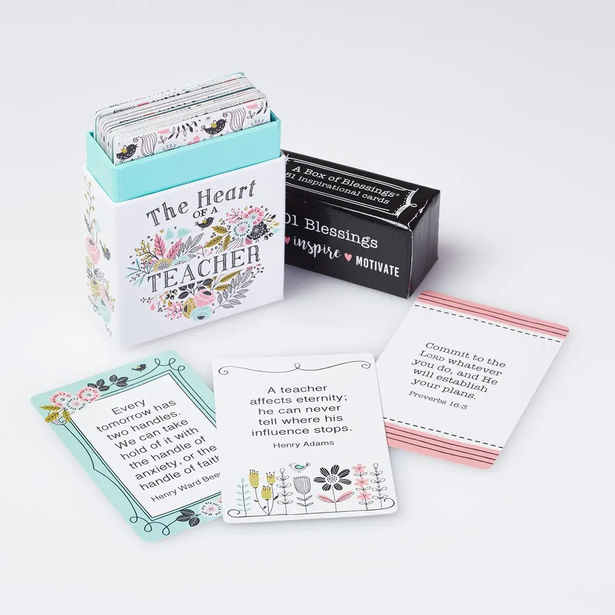 Box of Blessings Heart of A Teacher Scripture Cards