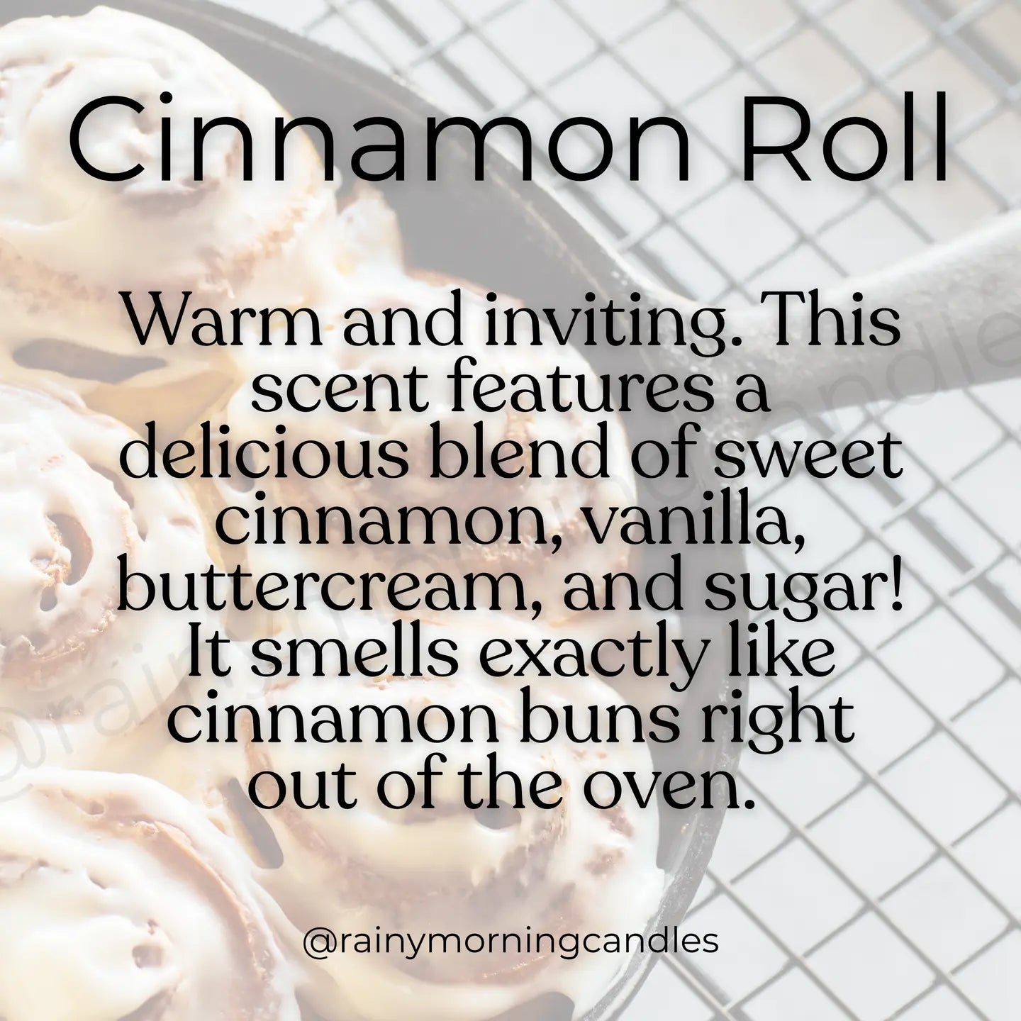 Cinnamon Roll Snap Bar Wax Melts
