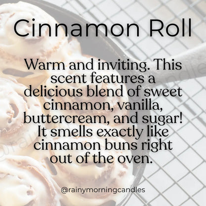 Cinnamon Roll Snap Bar Wax Melts