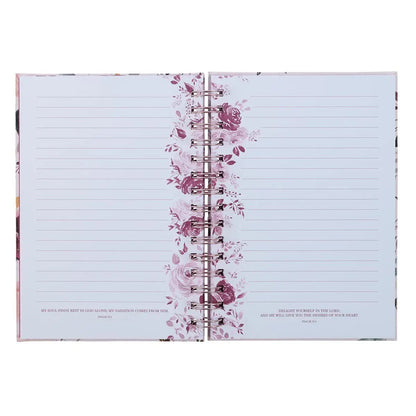 Journal Wirebound Pink Floral the Plans Jer. 29:11