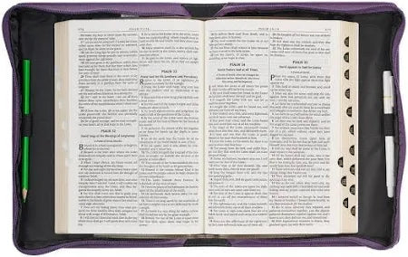 Strength And Dignity Bible Cover