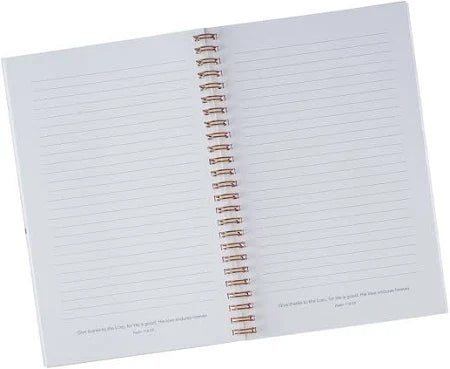 Ask Seek Knock Wirebound Notebook