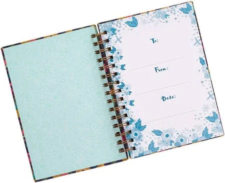 Ask Seek Knock Wirebound Notebook