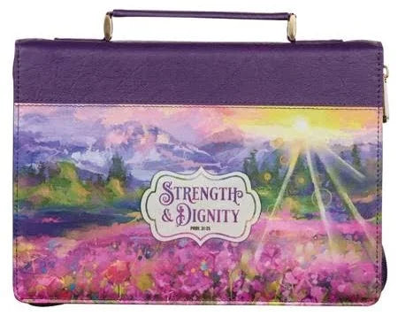 Strength And Dignity Bible Cover